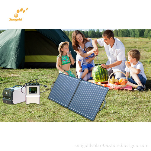 Sungold 80W High Quality Folding Portable Solar Panel
